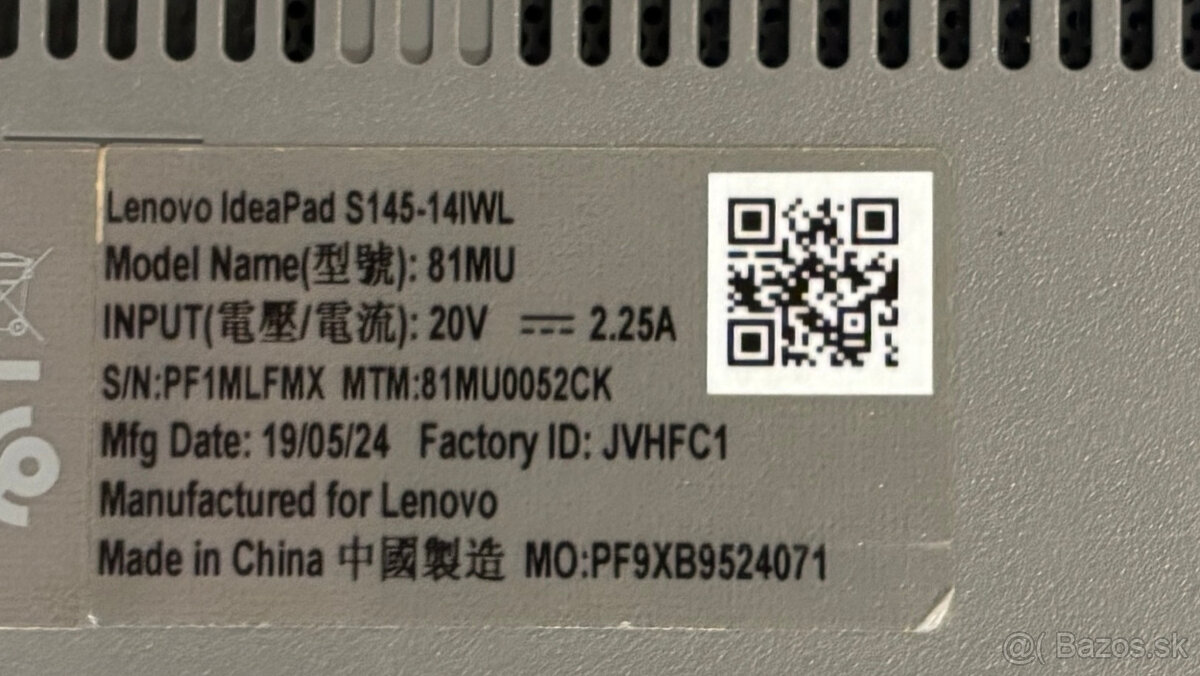 Notebook Lenovo 14" - 9