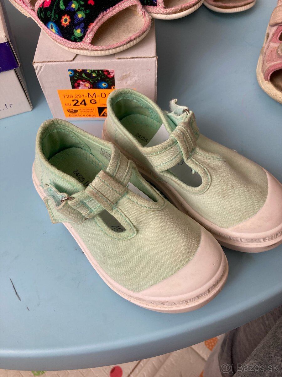 Dievčenské topánky č. 24 - 9