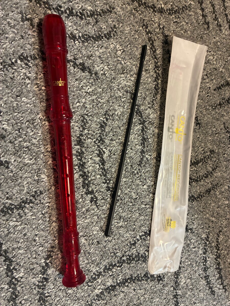 Zobcová flauta Moeck Rondo 2203 + plastová flauta Canto - 9