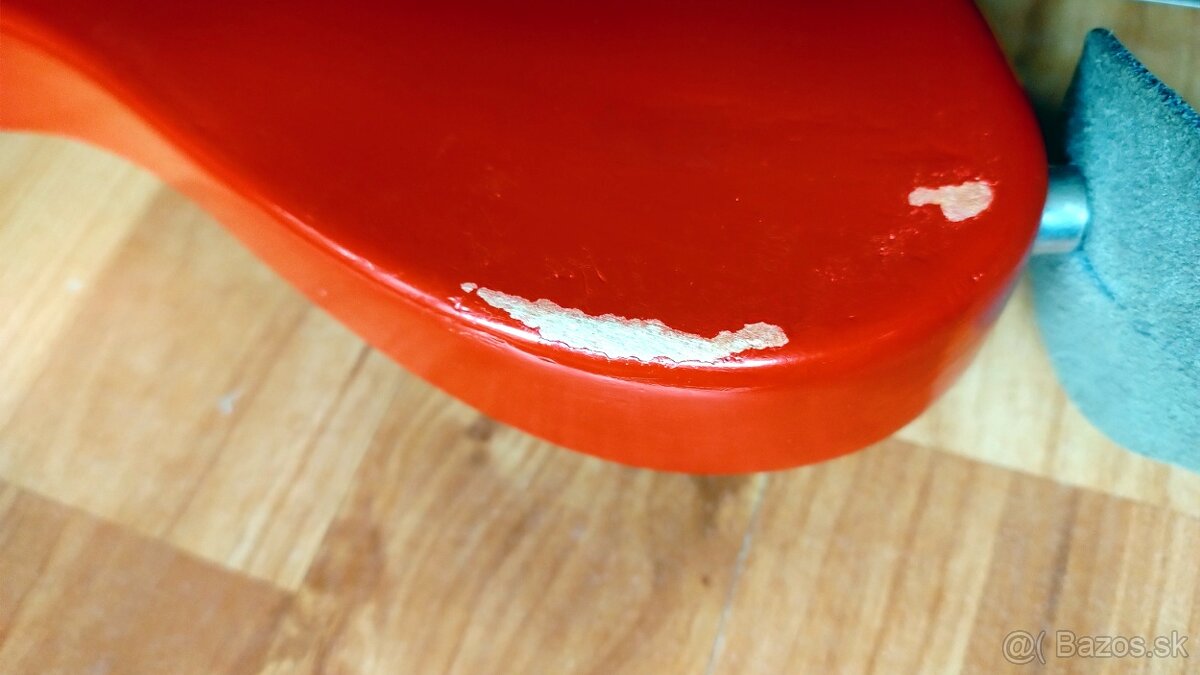 Elektricka retro gitara Jolana Iris cervena - 9