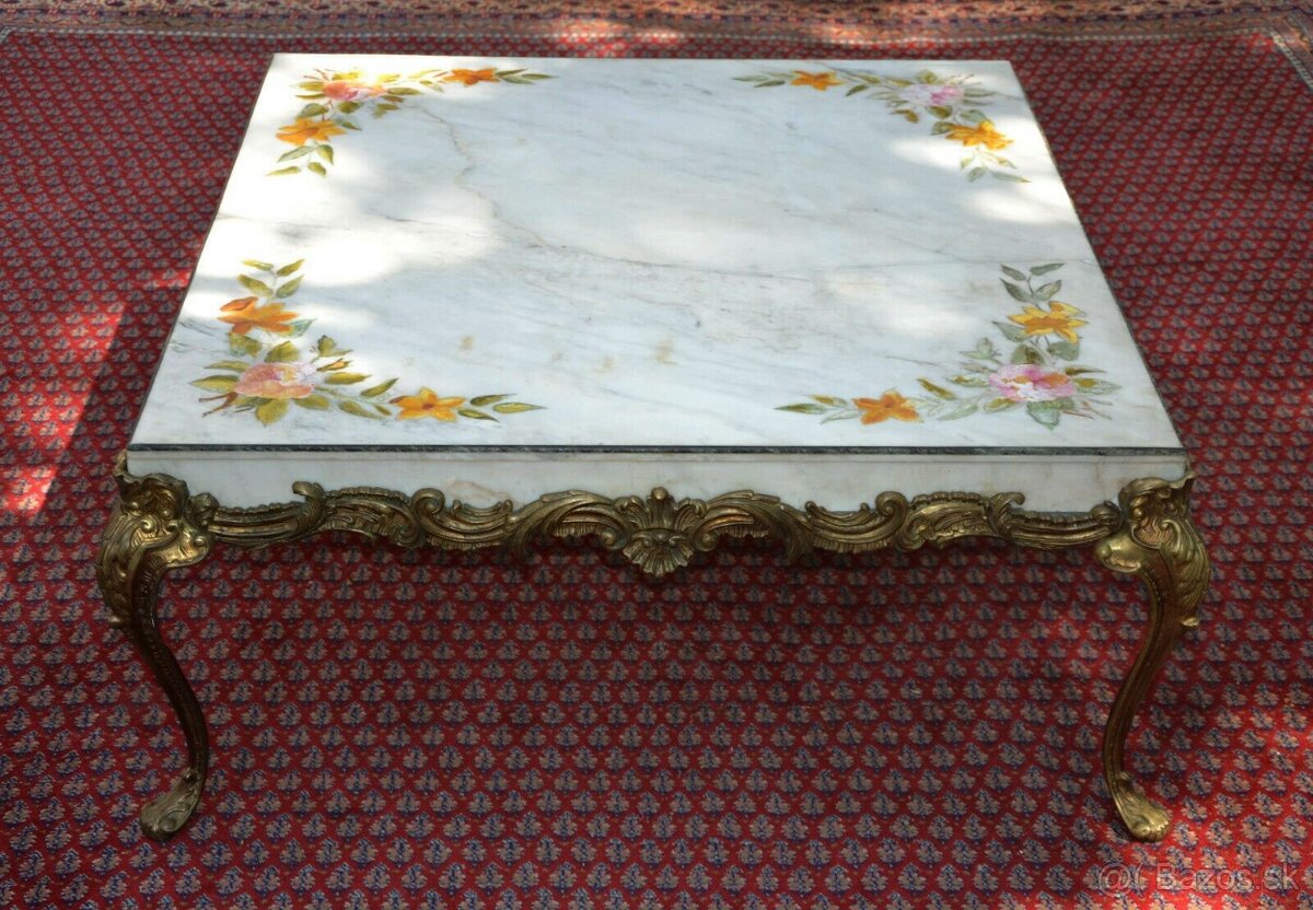 súprava: zrkadlo + konzolový stolík - 9