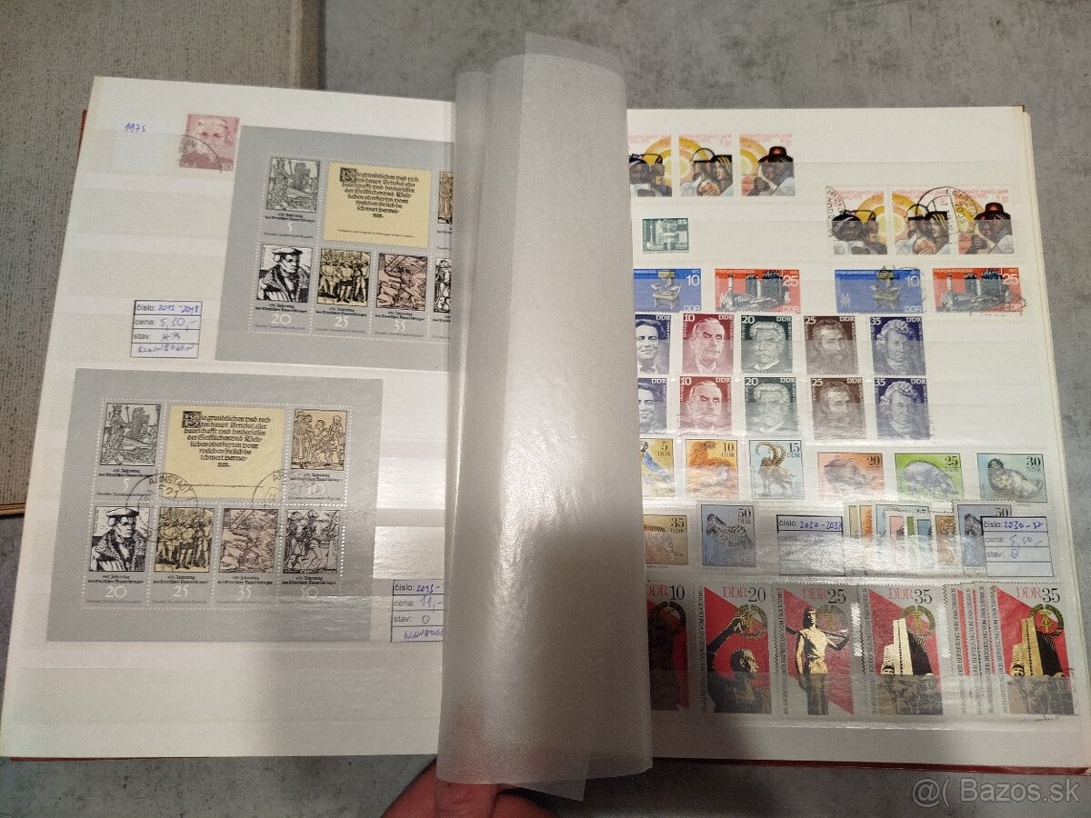 DDR - 4 albumy známok (r. 1949-1985) - 9
