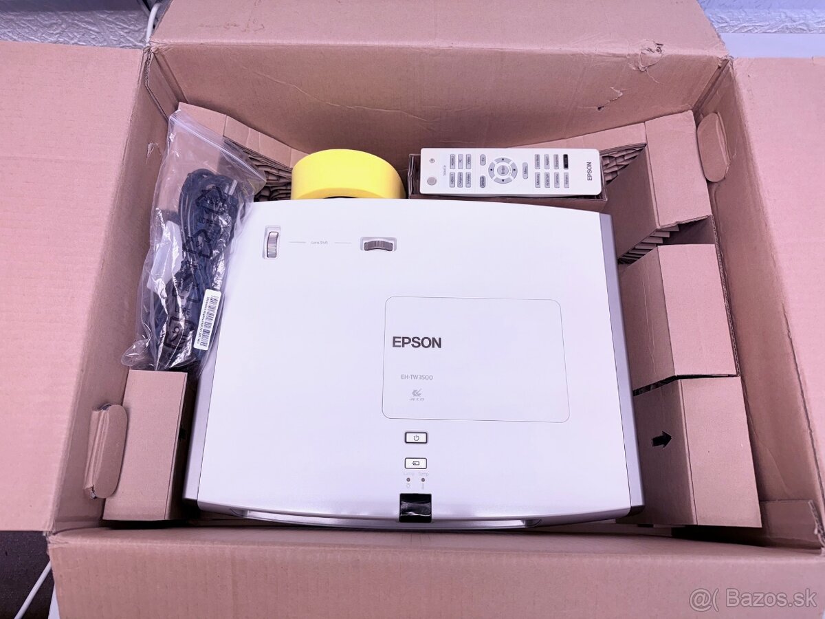 Epson EH-TW3500 -3LCD, 1920x1080, 36 000:1,nová lampa- top - 9