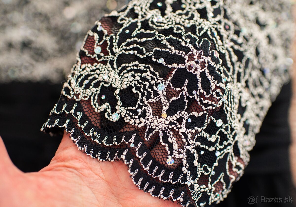 maxi saty večerné, S/M - 9