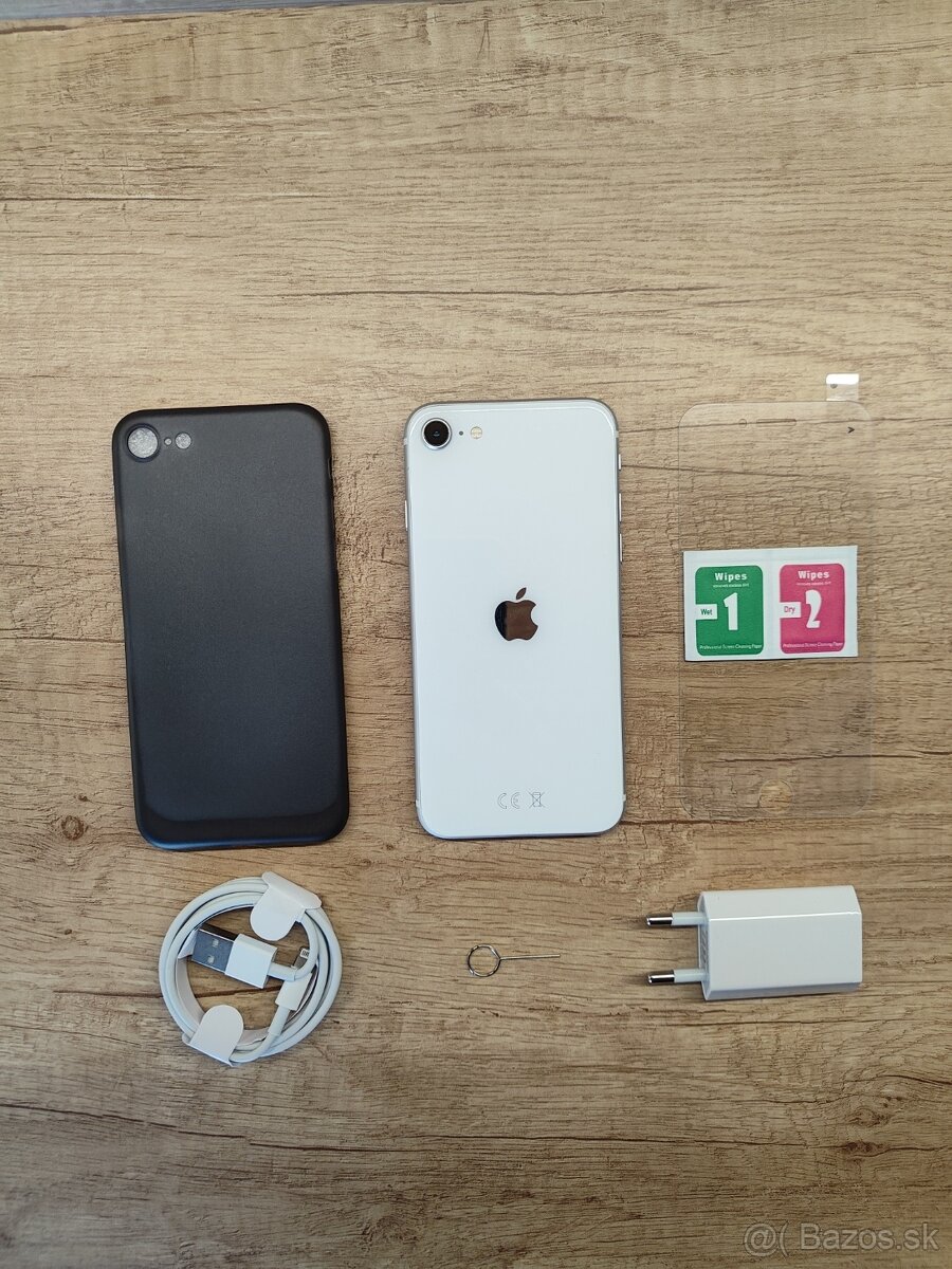 Apple iPhone SE 2020 (2nd gen) White - ako nový / v záruke - 9