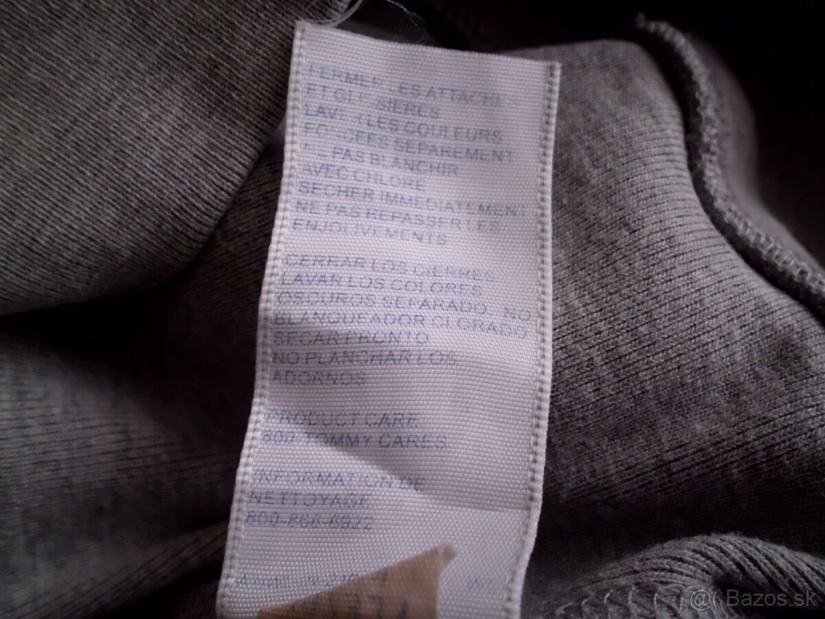 Tommy Hilfiger dámska mikina sivá S - 9