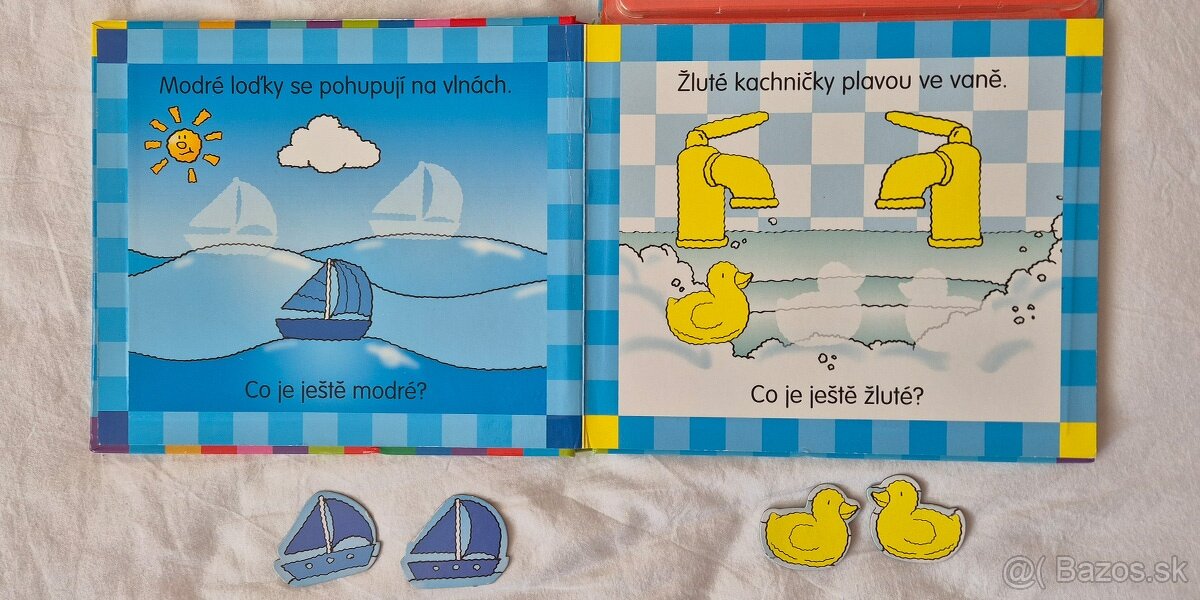 Magnetická knižka Barvy a Magnetická hra Autá - 9