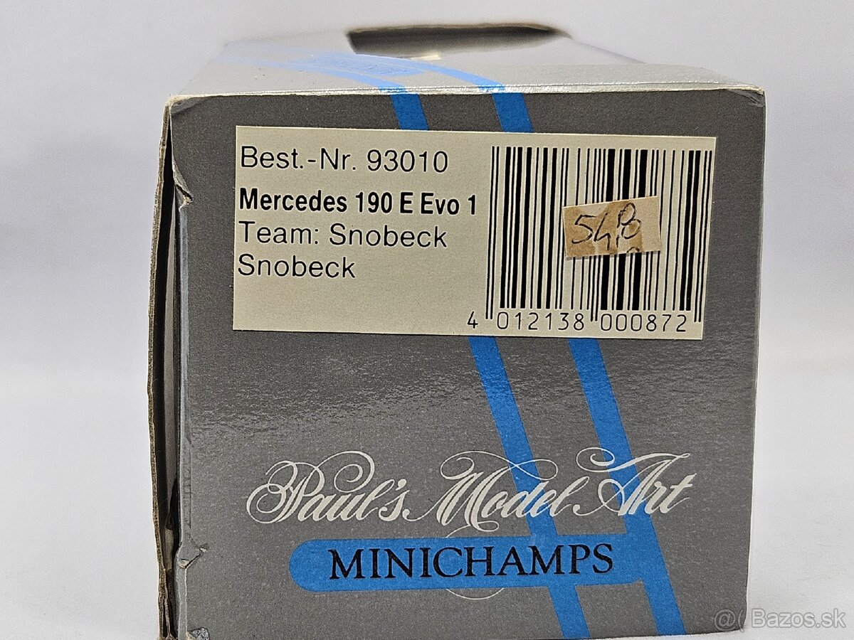 Minichamps 1:43 Mercedes 190E Evo1 DTM - 9