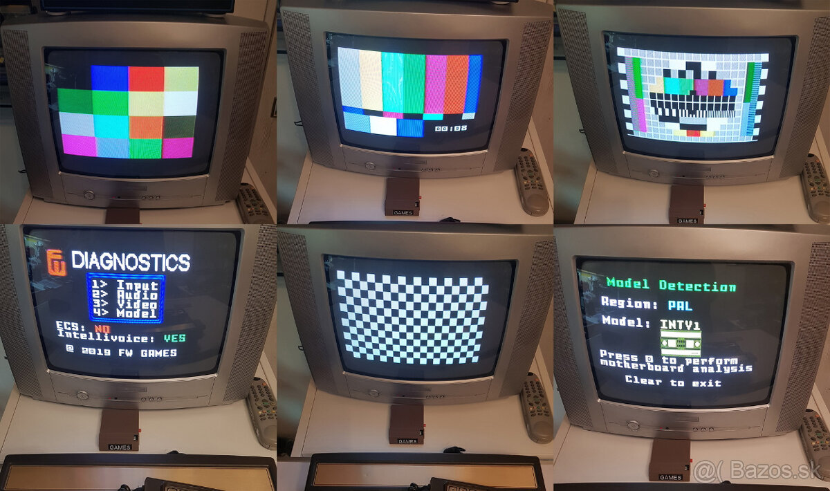 Intellivision multikarta kazeta – 144 hier + zoznam, manuál - 9