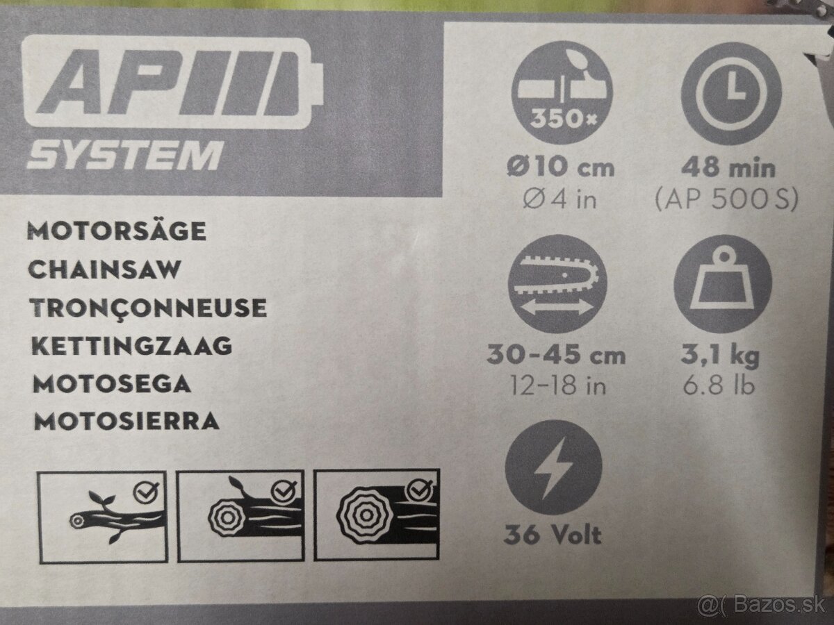 Stihl msa 220c-bq aku pila set zaruka dva roky - 9