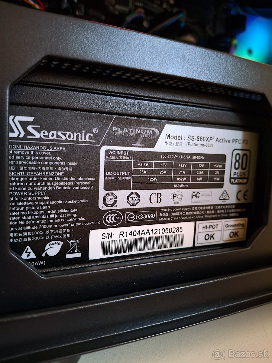 Ryzen 5 3600/ RX 5700XT/ 16GB RAM/ 750GB SSD/ Wi-Fi/ 860W - 9