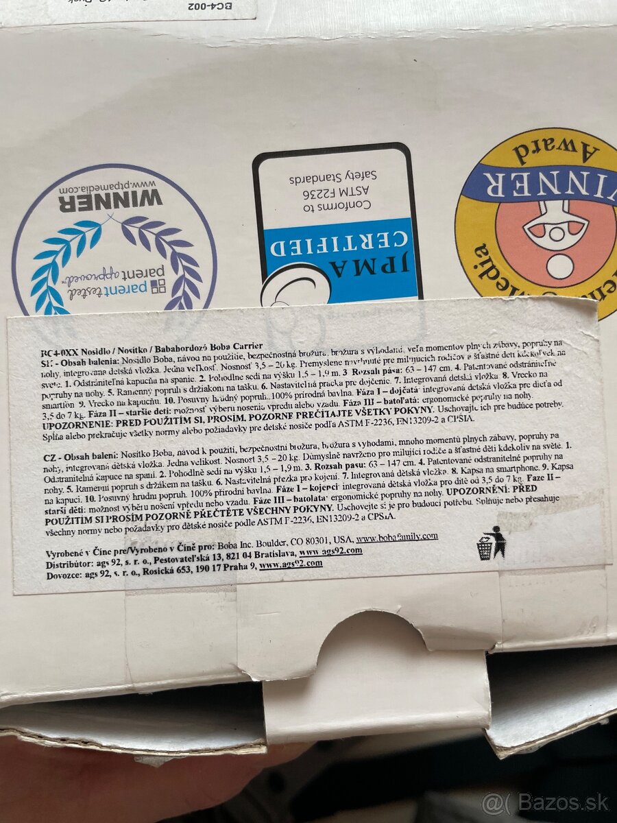 Nosič Boba - 9
