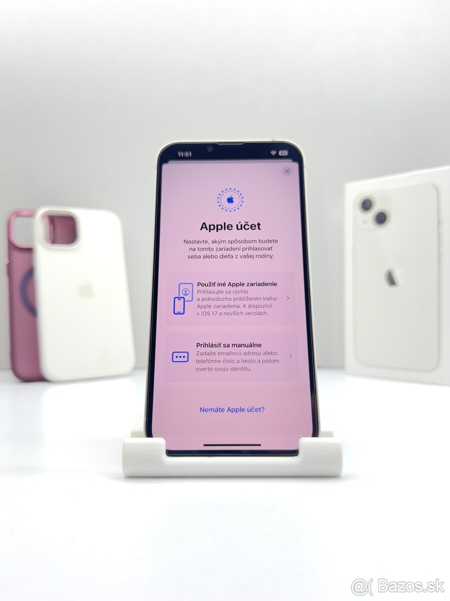 iPhone 13 128GB WHITE TOP STAV ORIGINÁL - 9