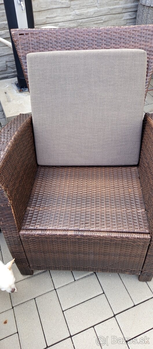 Sedenie z umelého ratanu - 9