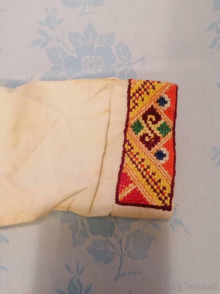 Detské košele ku krojom 2ks - 9