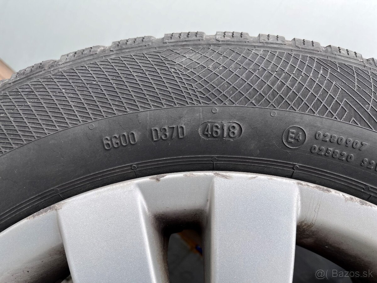 hliníkové disky + zimne pneu BMW 225/55/R17 - 9