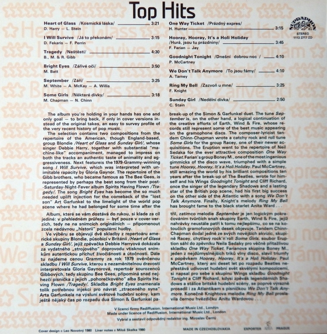 LP Bee Gees,Rolling Stones,Smokie,Eruption a i. - 9