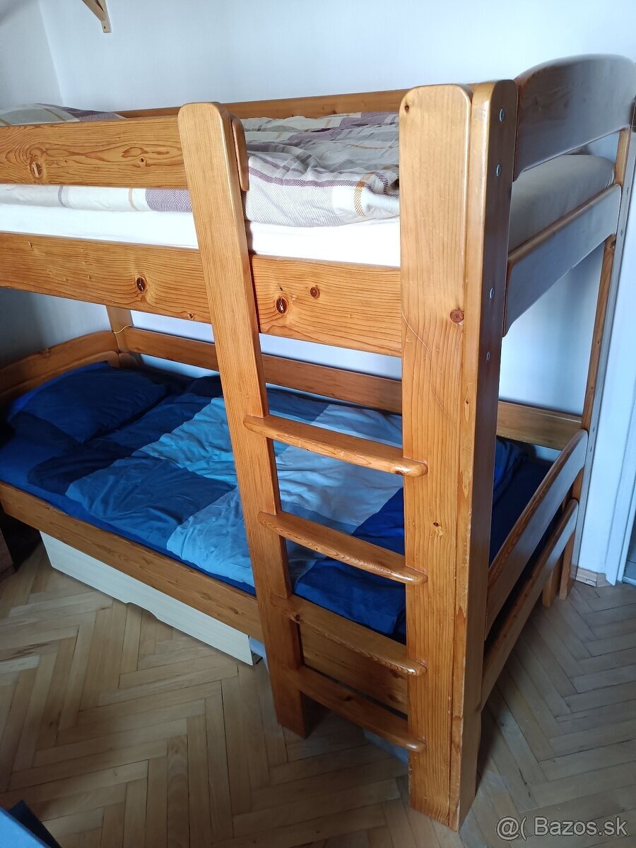 Poschodová posteľ s úložným boxom - 9