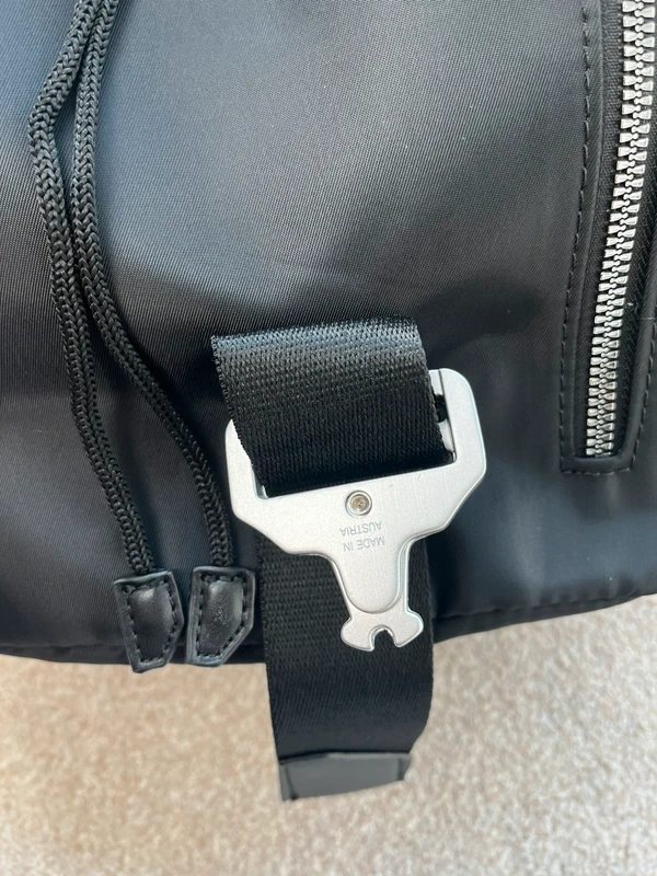 1017 Alyx 9SM Fold-Top Backpack - Black - 9