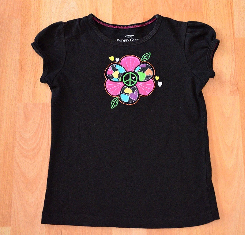 5x dievcenske tricka, vel. 110-116 (4-6 r.) od 0,70€ za ks - 9