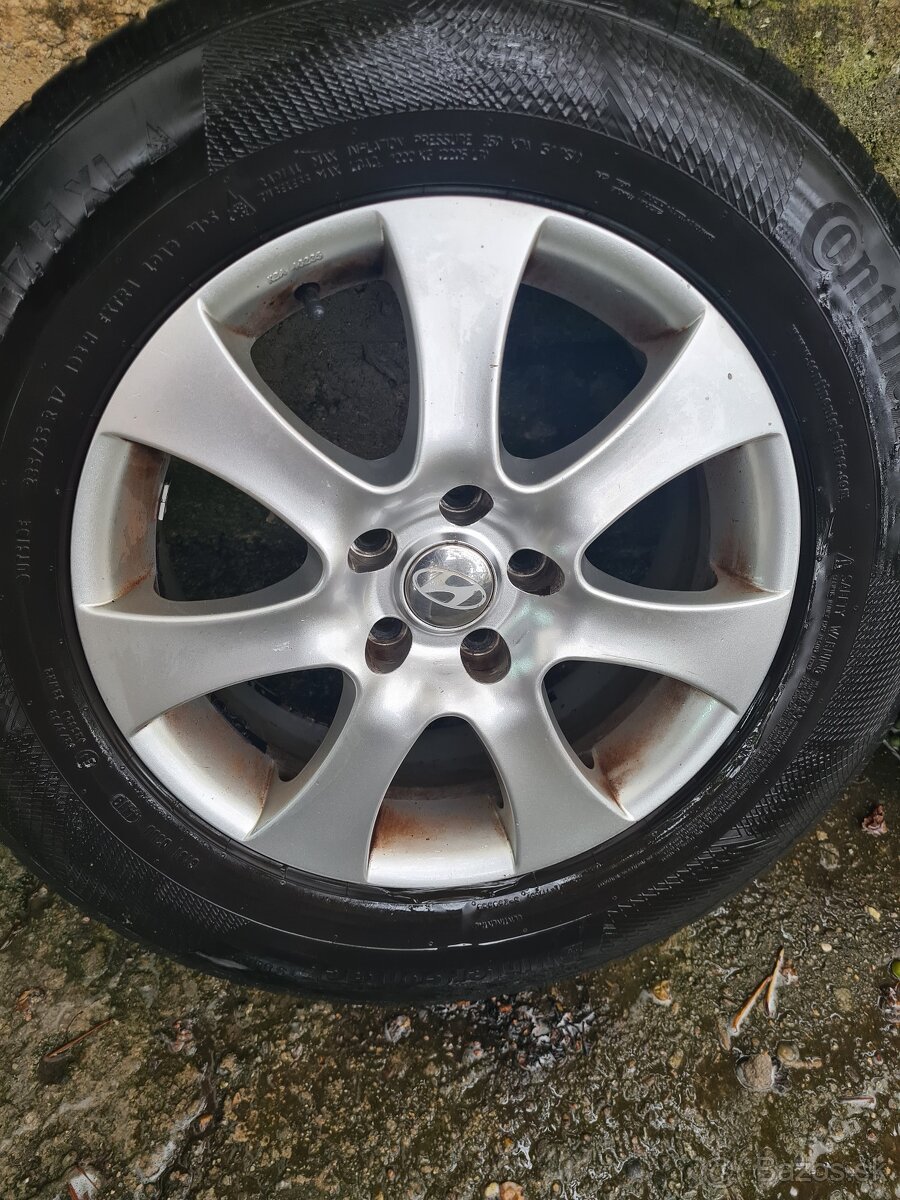 Elektróny R17 ORIGINAL HYUNDAI 5x114.3 - 9