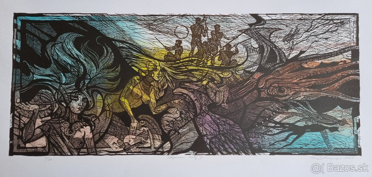 Predám grafiky od rôznych autorov. - 9