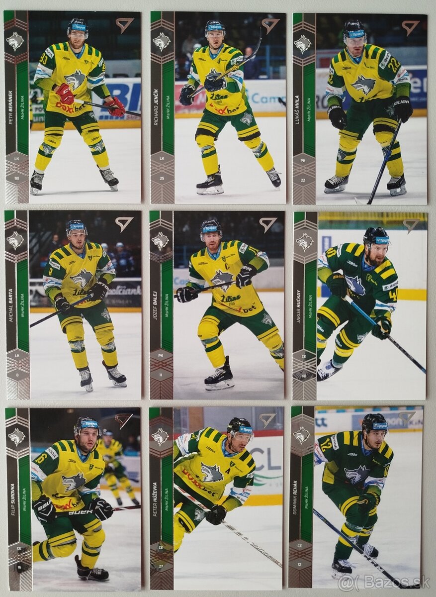 Hokejové kartičky TIPOS EXTRALIGA 2024/2025 - HC VLCI ŽILINA - 9