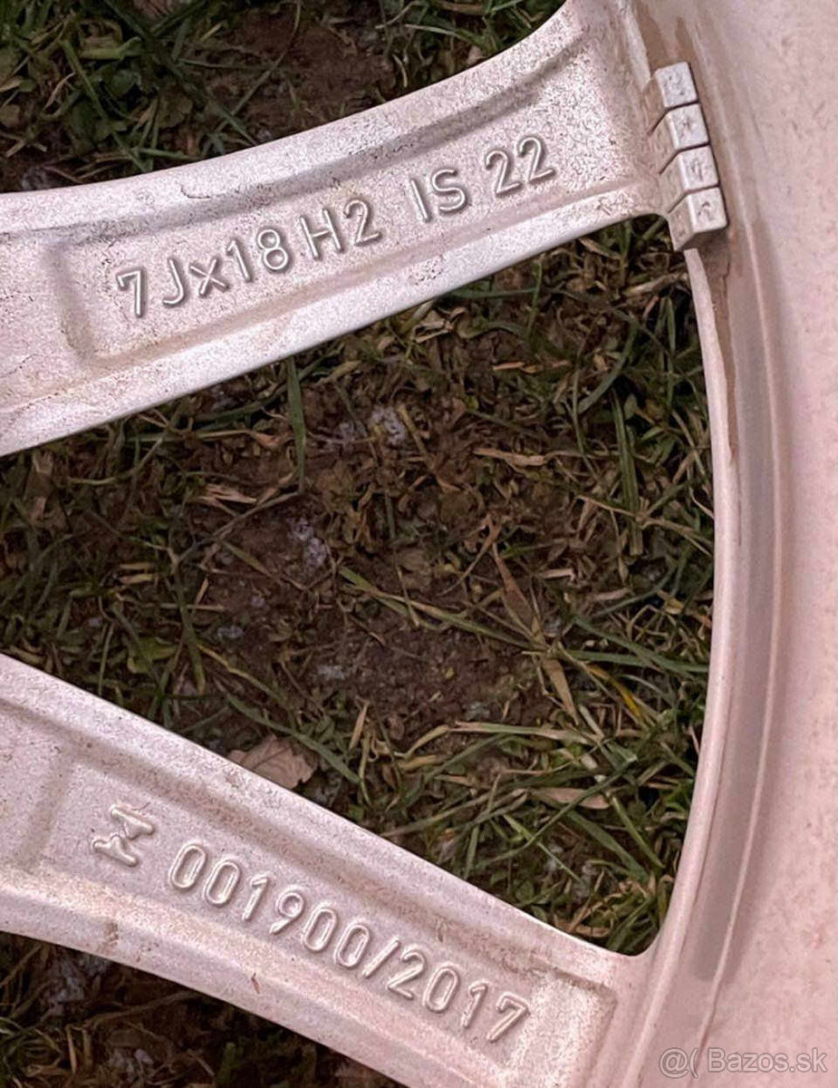 Original díky elektrony BMW X3 5x112 7j x18 ET 22 Stylin - 9