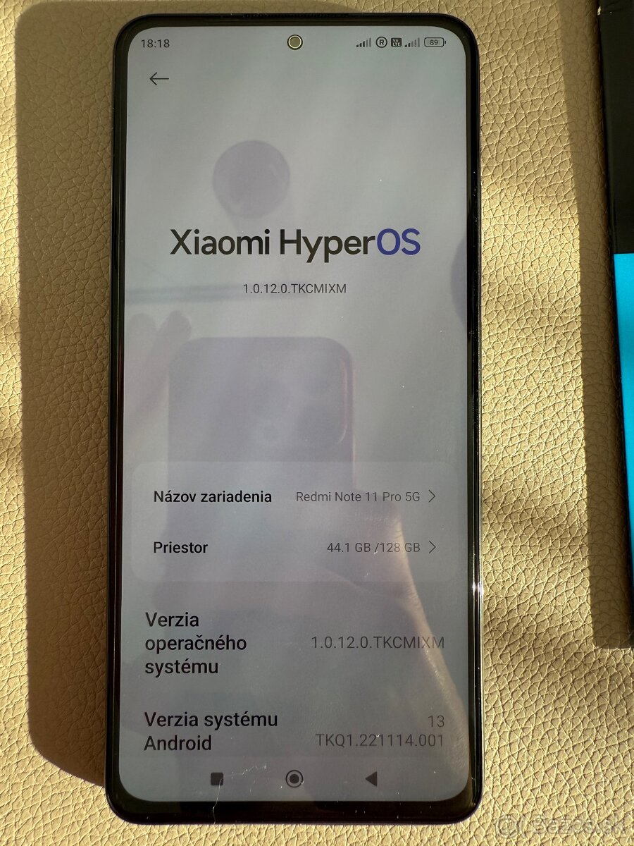 Xiaomi redmi note 11 pro 5g 6gb 128gb - 9