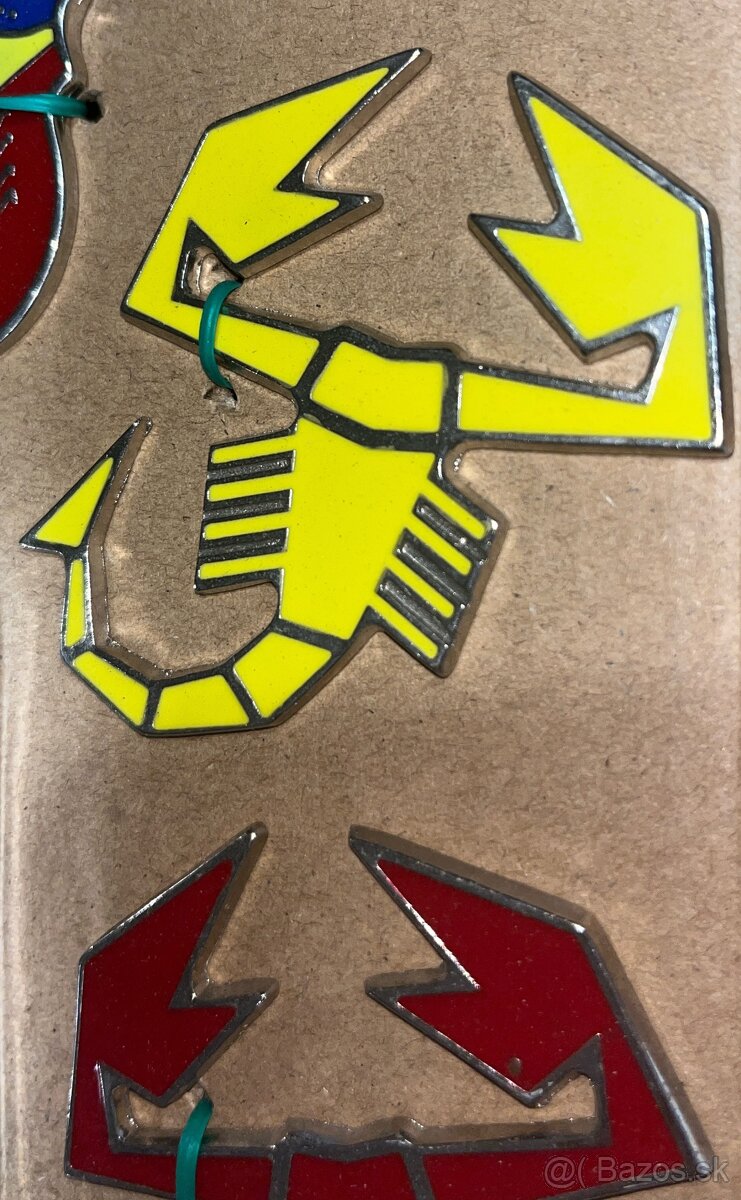 Nápisy Abarth, Fiat - 9