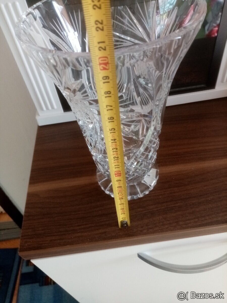 Krištálová váza - 9