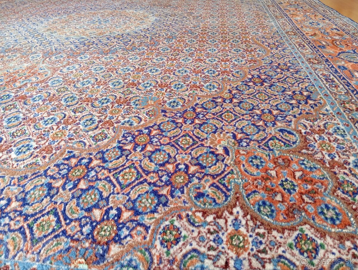 🌟 Hodvábny koberec Isfahan 345×247 cm 🌟 - 9