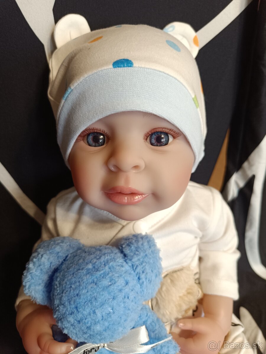 Realistická bábika chlapček Samko - 9