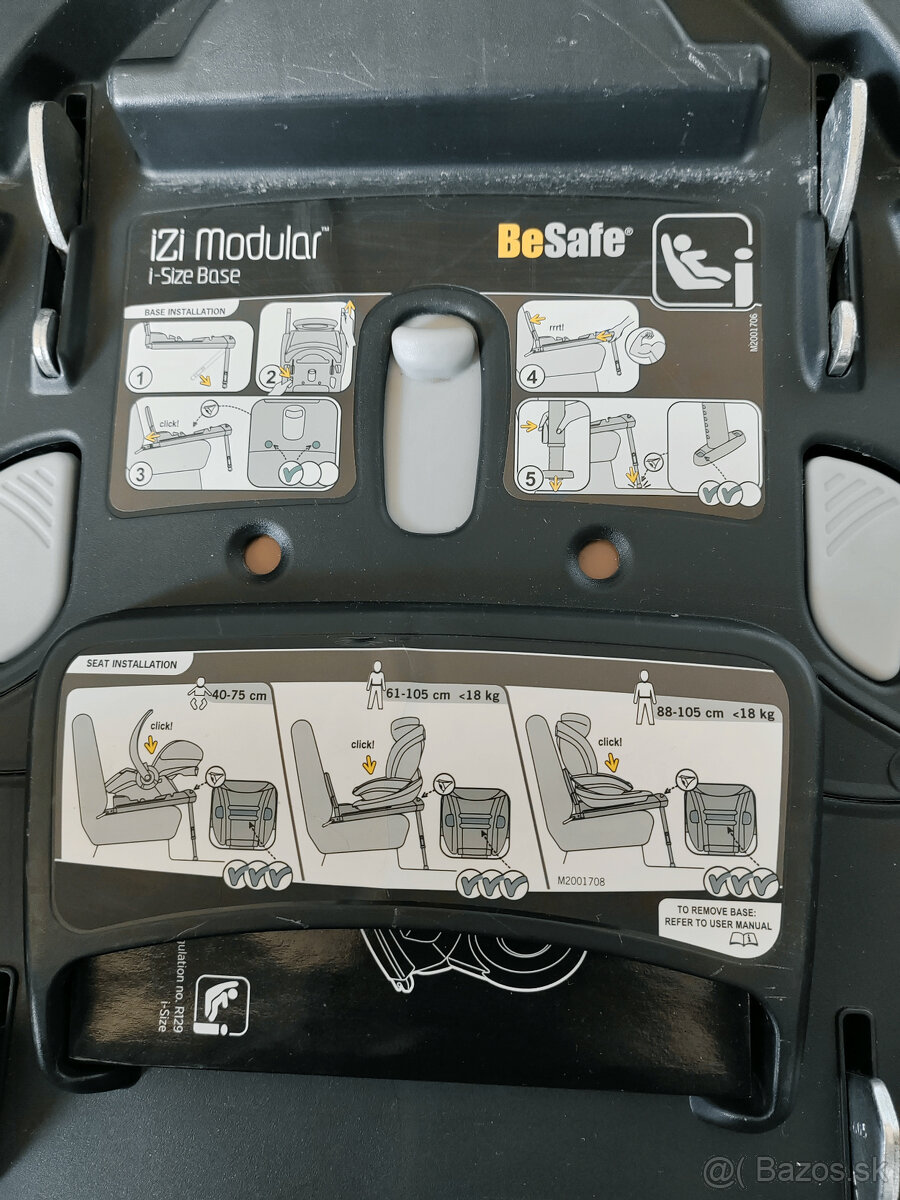 Autosedačka + vajíčko BeSafe iZi Modular i - Size base - 9