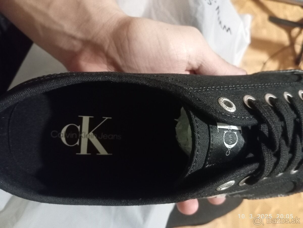 calvin Klein nízke pánske tenisky 43-44 - nenosené - 9