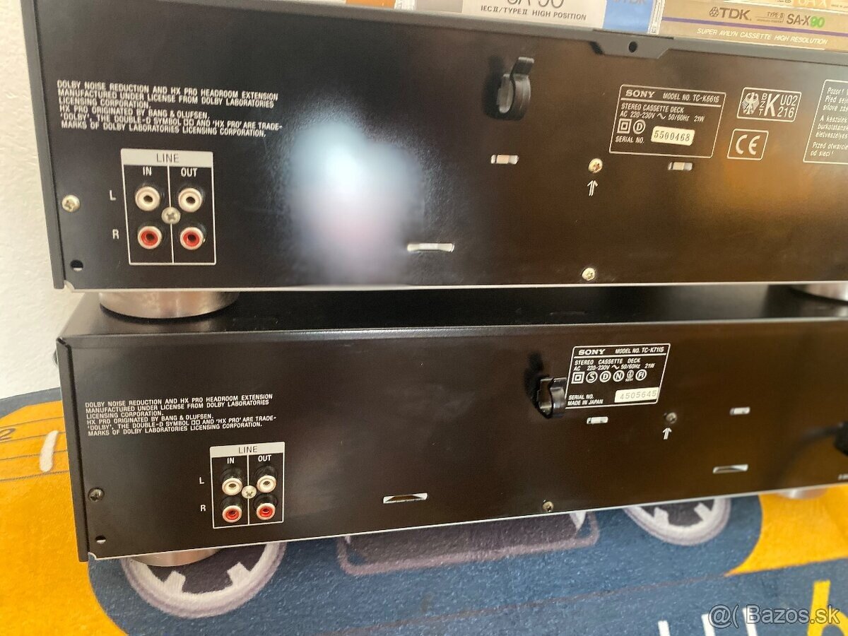 Predam kazetove decky SONY TC-K711S a TC-K661S - 9