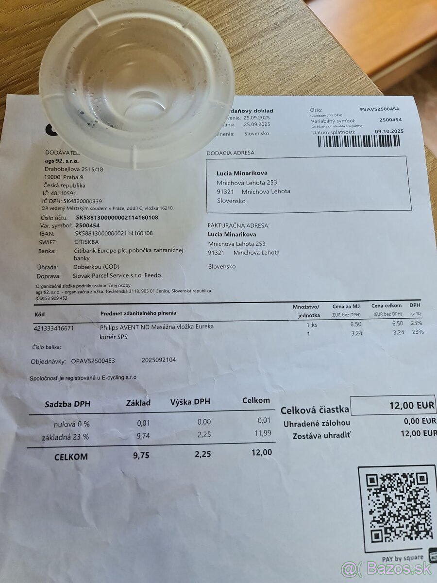 Odsavacka mlieka Philips Avent - 9