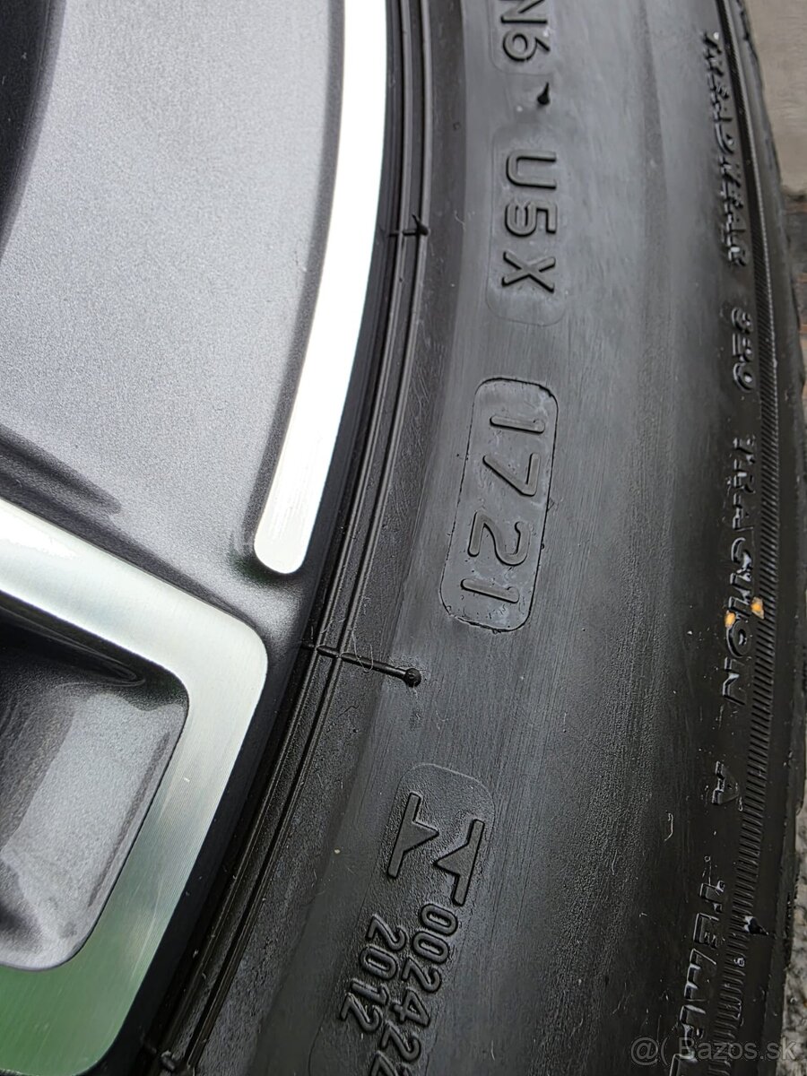 Letne kolesa Mercedes S class w223 255/45 r19 - 9