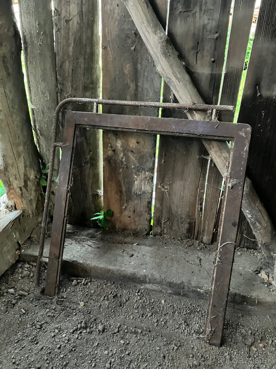 Liatinove platne, rošty,rámy na pec, kominová klapka - 9