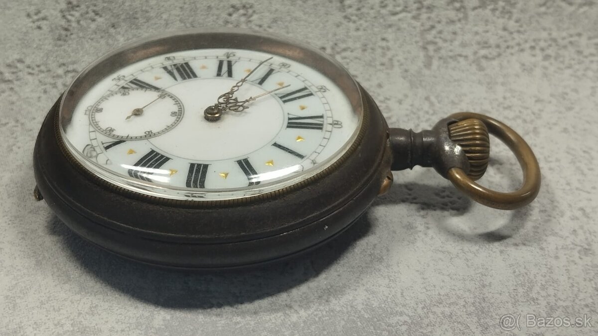 elké kapesní hodinky zřejmě zn. Régulatéur. 67mm, 188g - 9