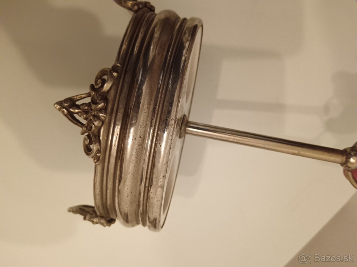 Starožitná porcelánová soľnička a korenička - 9