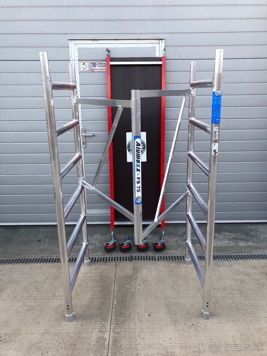Mobilné hliníkové lešenie na kolieskach. DOPRAVA ZDARMA - 9