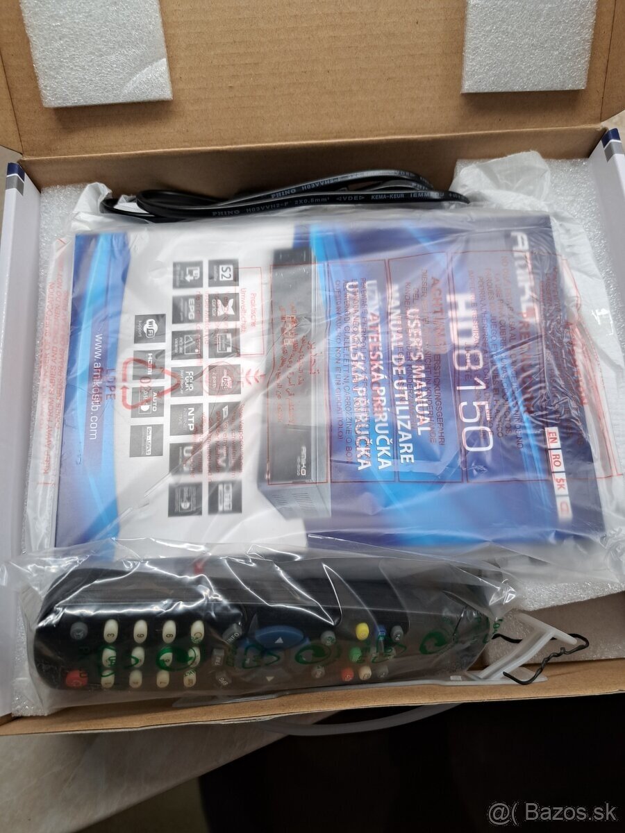 Set top box Orton 4060CX Plus a Amiko HD 8150 - 9