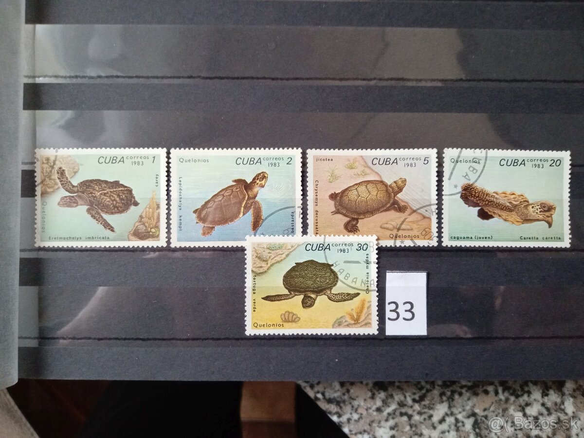 Poštové známky č.492 - AMERIKA a KARIBIK II. - 20 sérií - 9