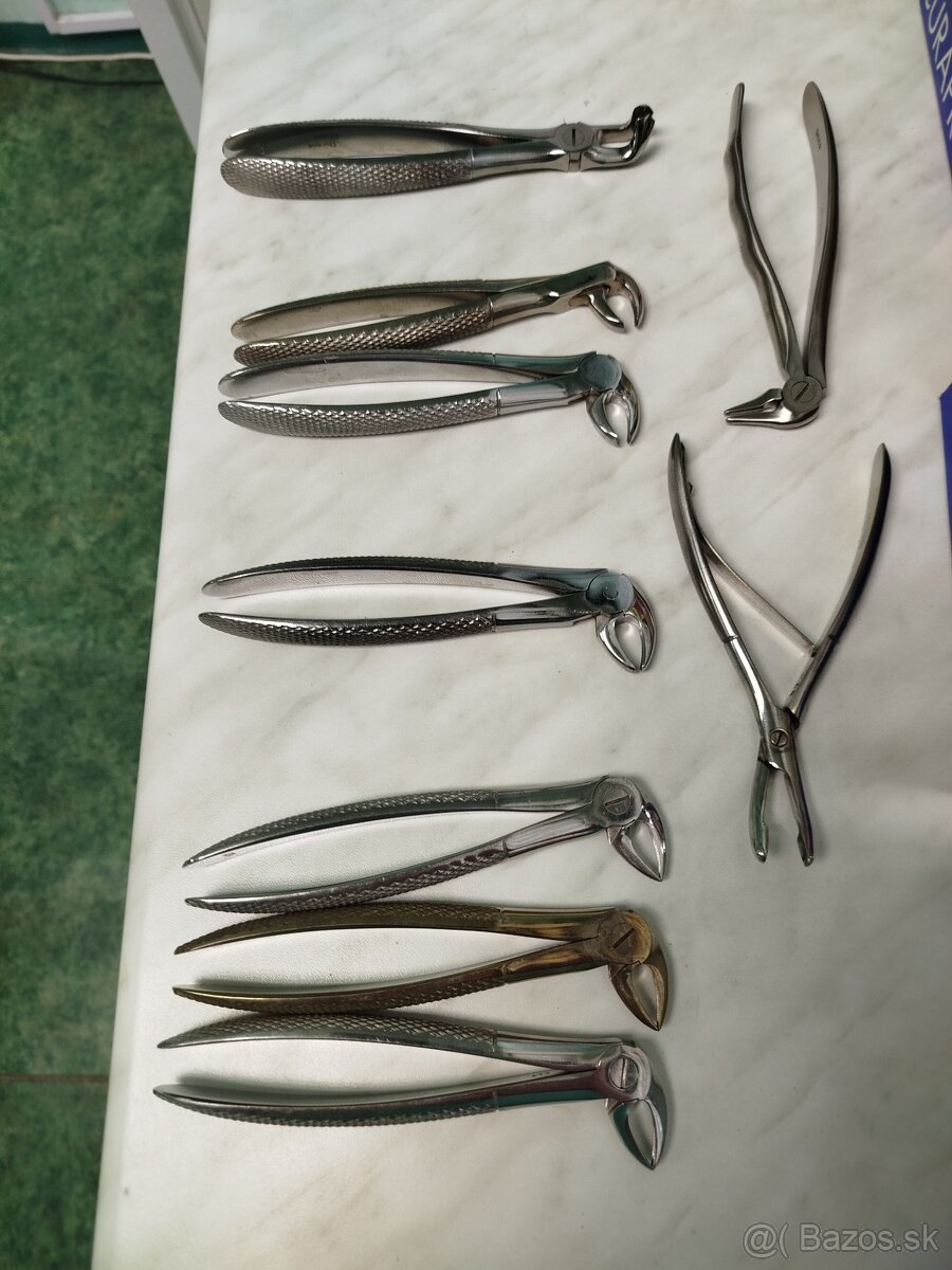 Predám zubné kliešte, páky - 9