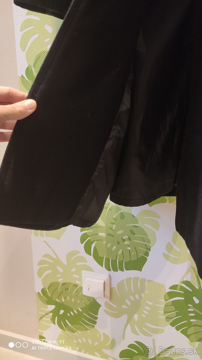 krásny teplý prechodný kabát - 9