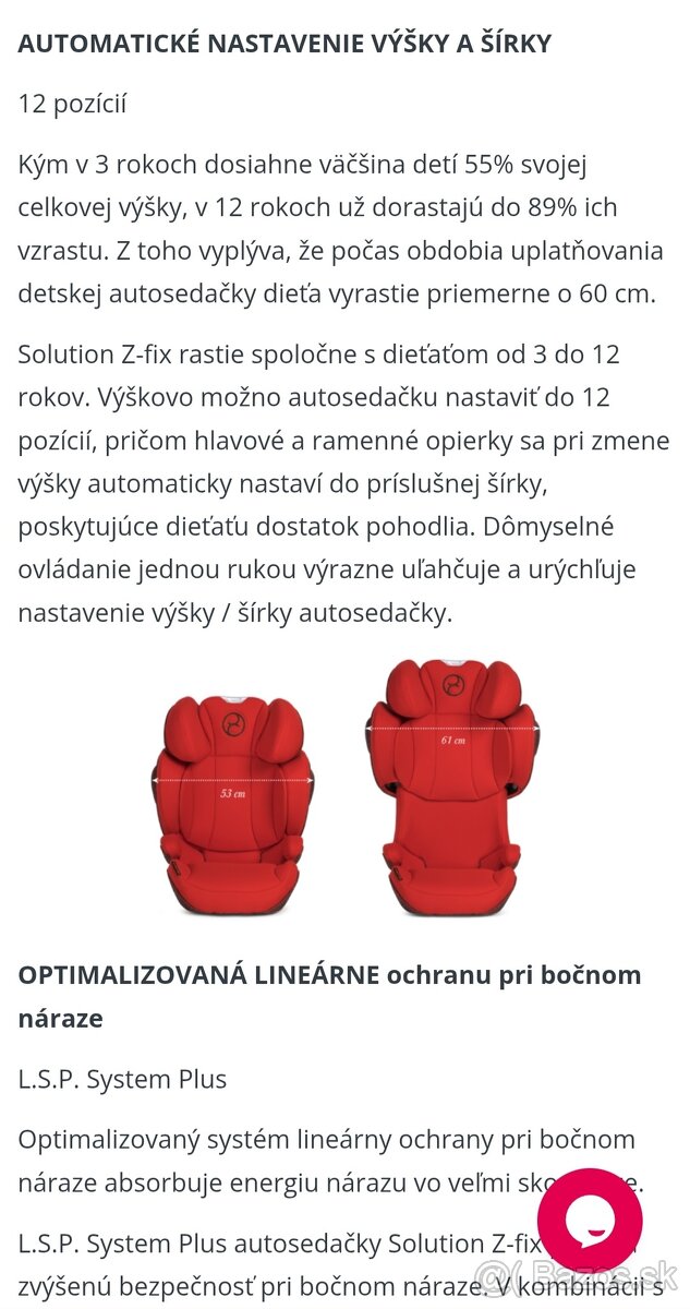 Cybex solution Z fix - 9