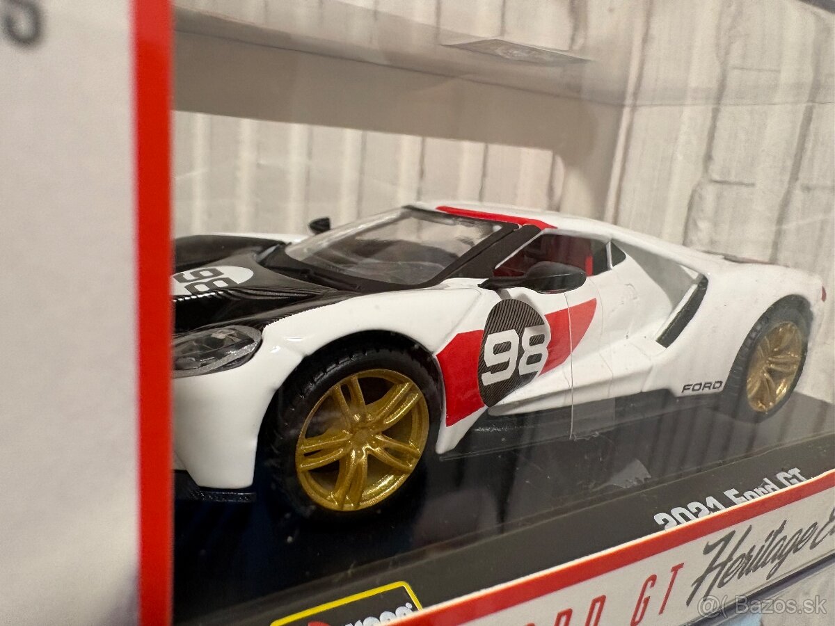 Bburago Ford gt heritage edition 1:32 - 9