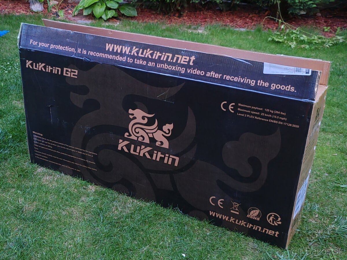 Elektrická kolobežka Kukirin G2 2025 800W - 9