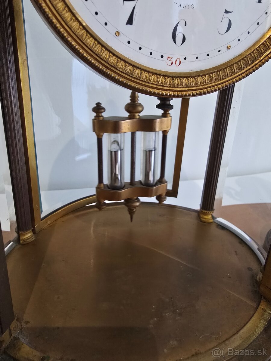 Starožitné krbove hodiny a vazy France - 9